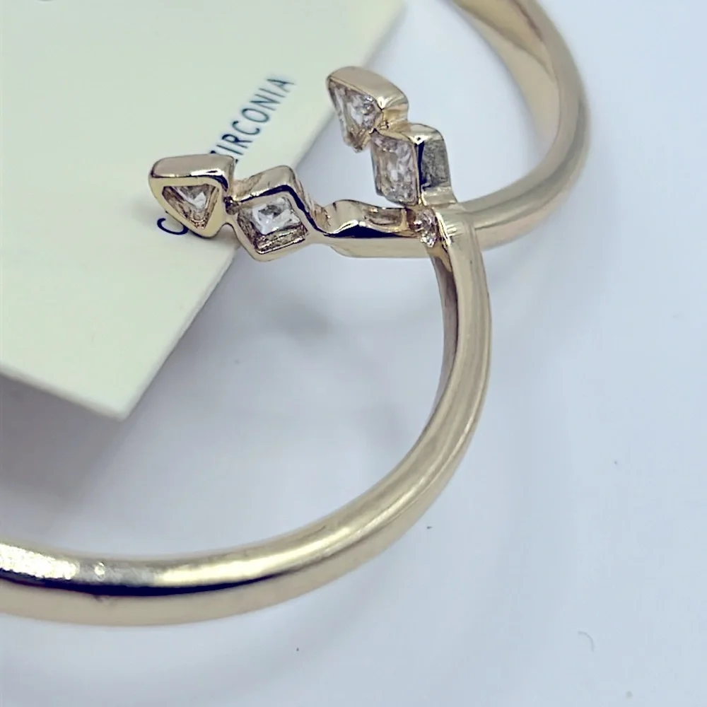 White House Black Market Gold Tone Hoop Earrings NWT